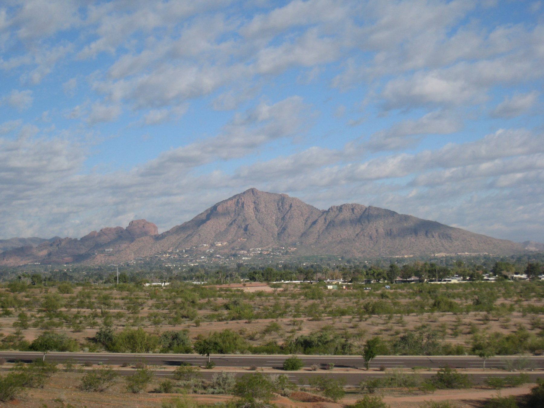 Camelback Mountain in East Phoenix, Arizona