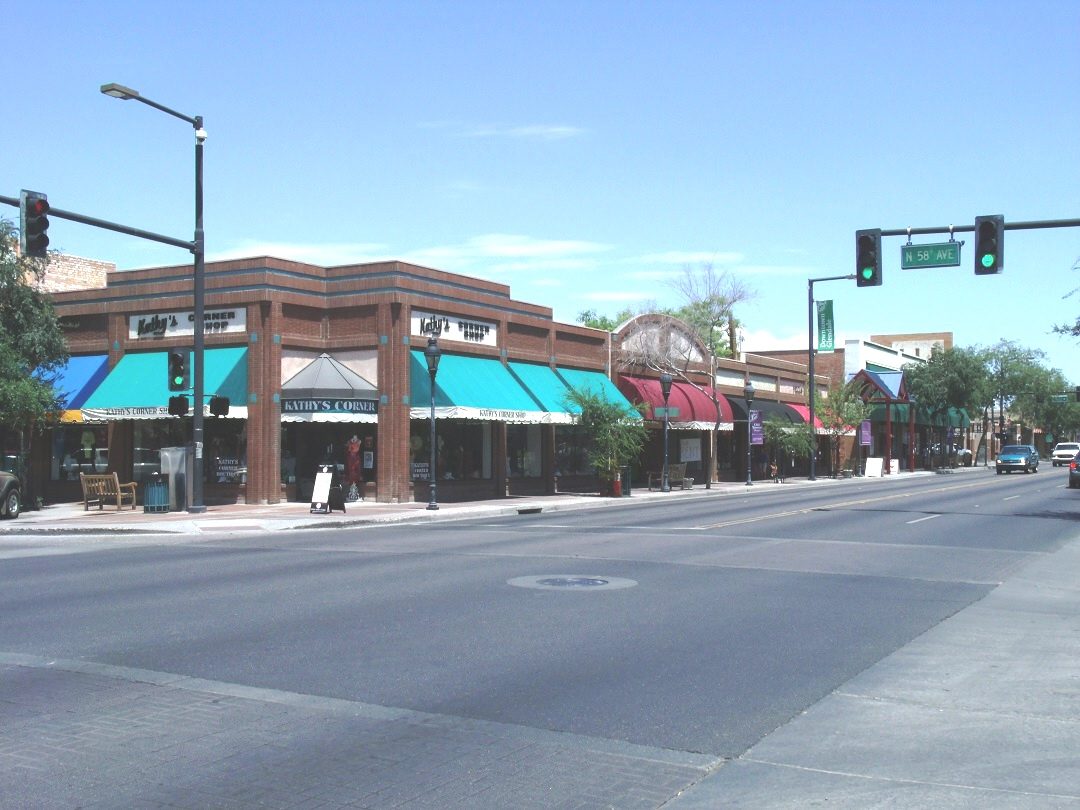 Historic downtown Glendale, Arizona
