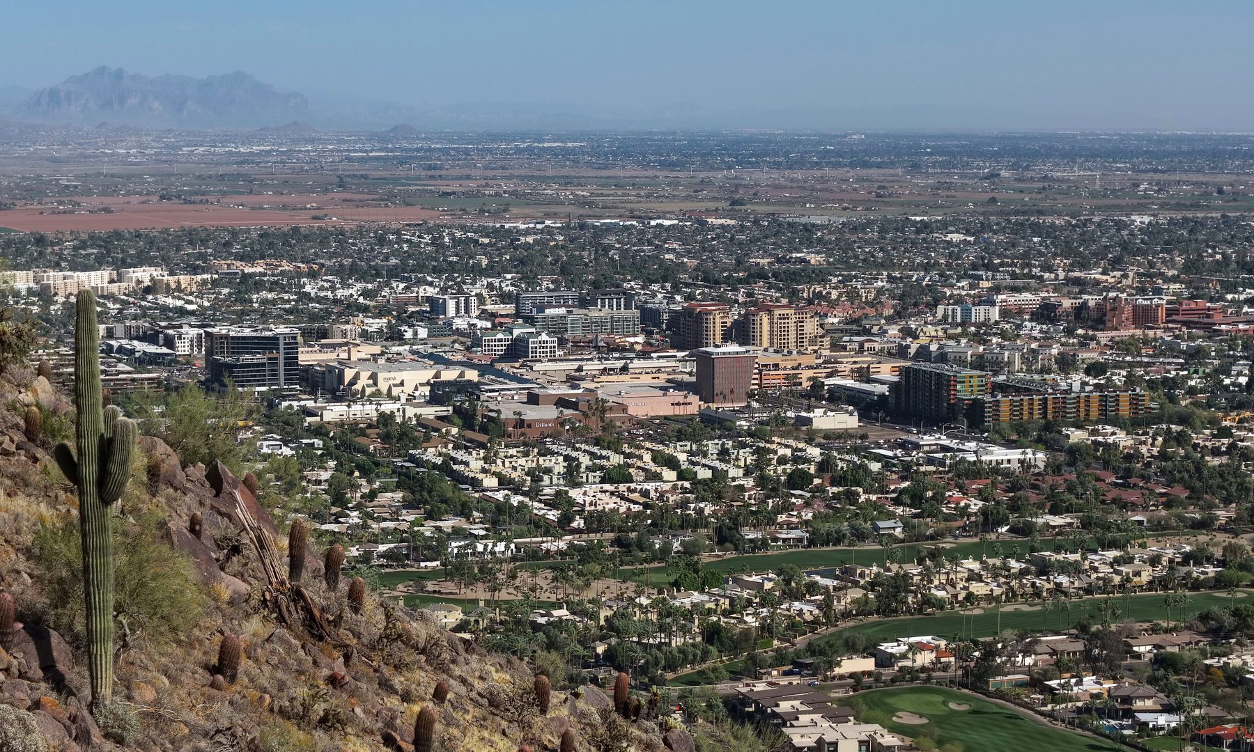 Downtown Scottsdale, Arizona skyline